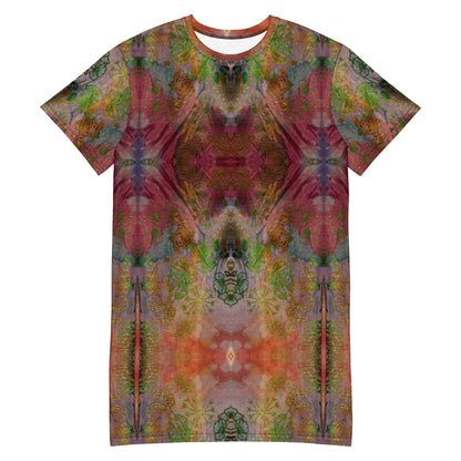 Oversized Polyester Spandex T-Shirt Dress