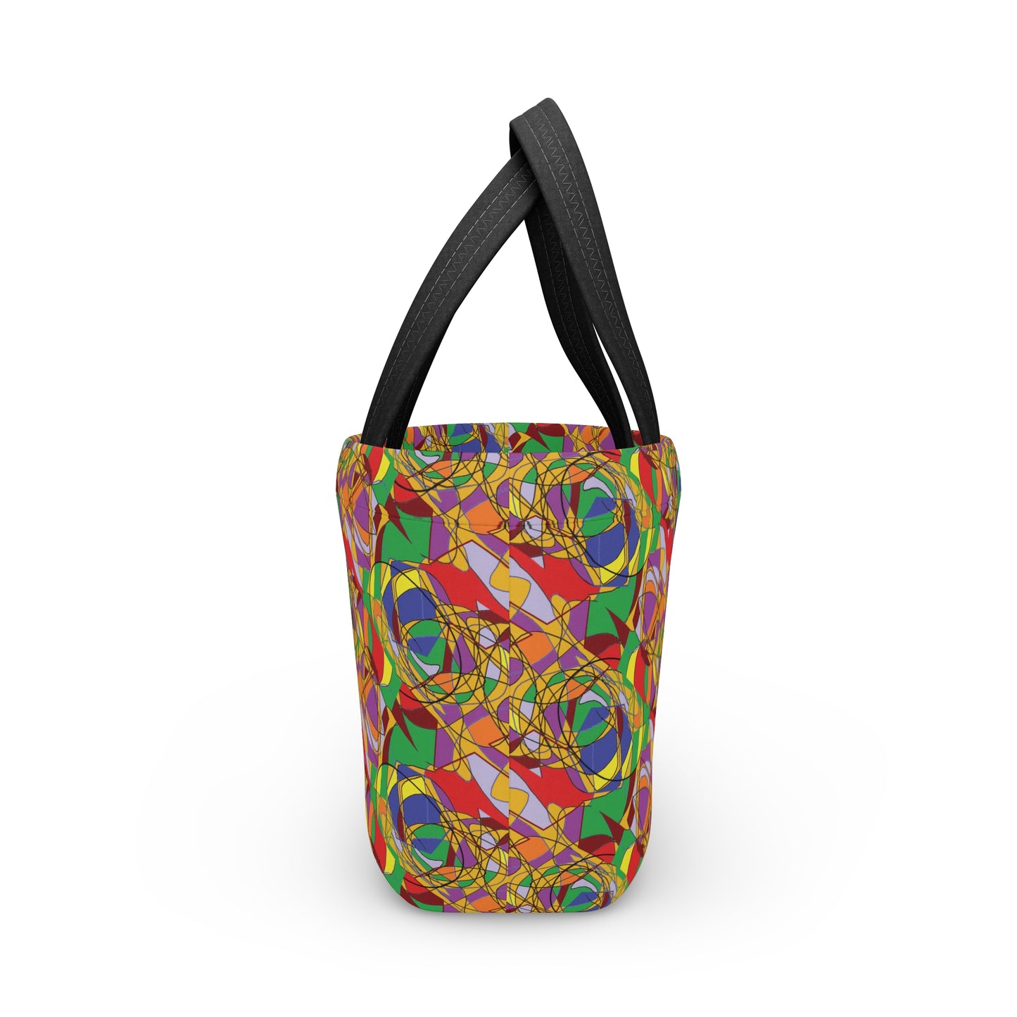 Vibrant Bag - Colorful Insulated Tote for Work, Picnics, Gifts, Eco-Friendly, Fun Design