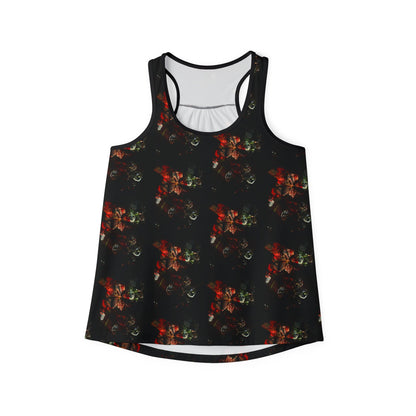Floral Print Women's Tank Top: Bohemian Summer Wear