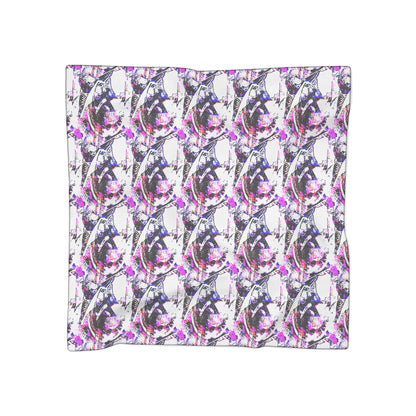 Bohemian Patterned Poly Scarf, Lightweight Fashion Accessory for Women, Versatile Wrap for Everyday, Gifts, Travel, Boho Style