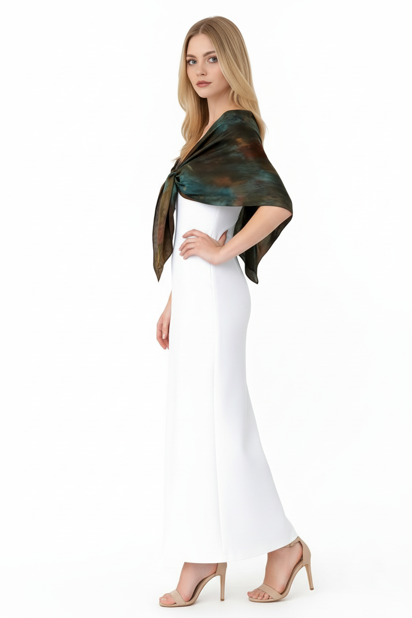 Earthy Toned Silk Scarf Bundle Birthday Gift Bundle
