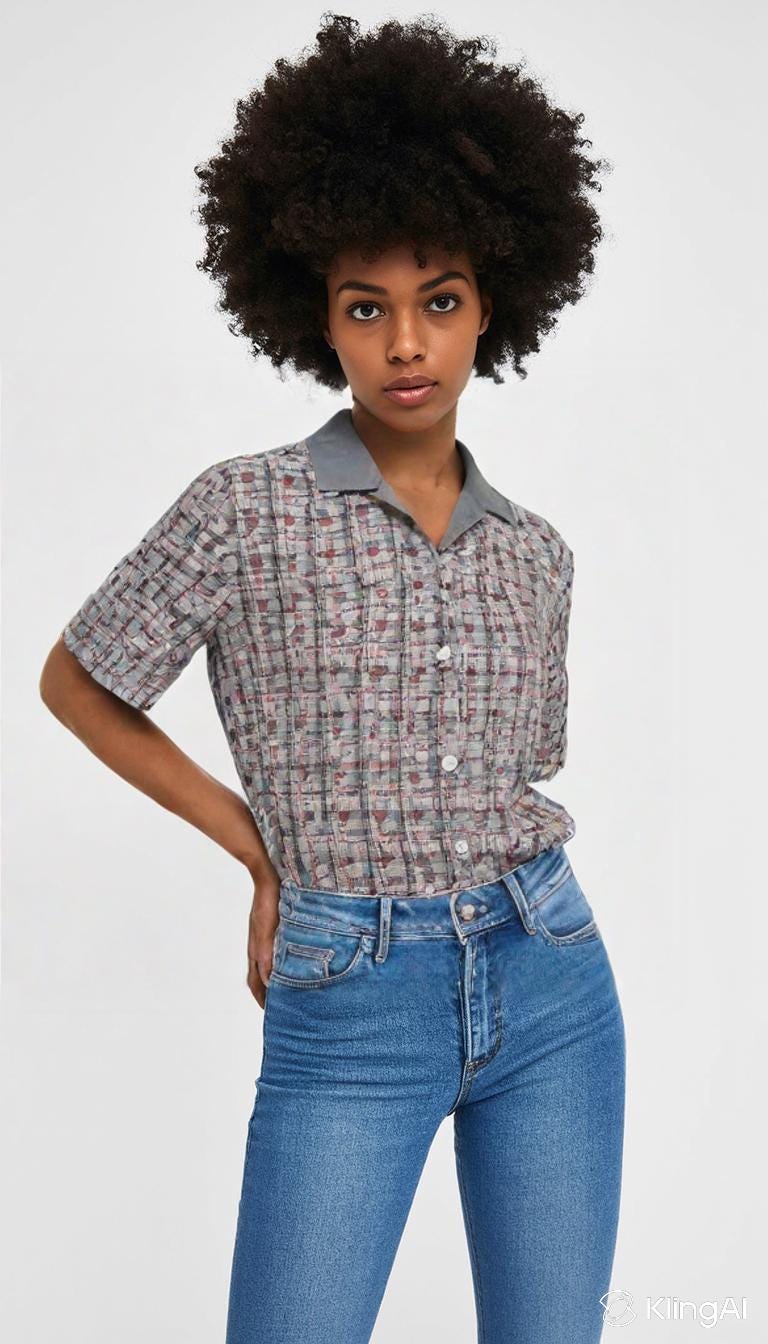 Vintage Patterned Button-Up Shirt – Bold & Breezy Summer Holiday Style