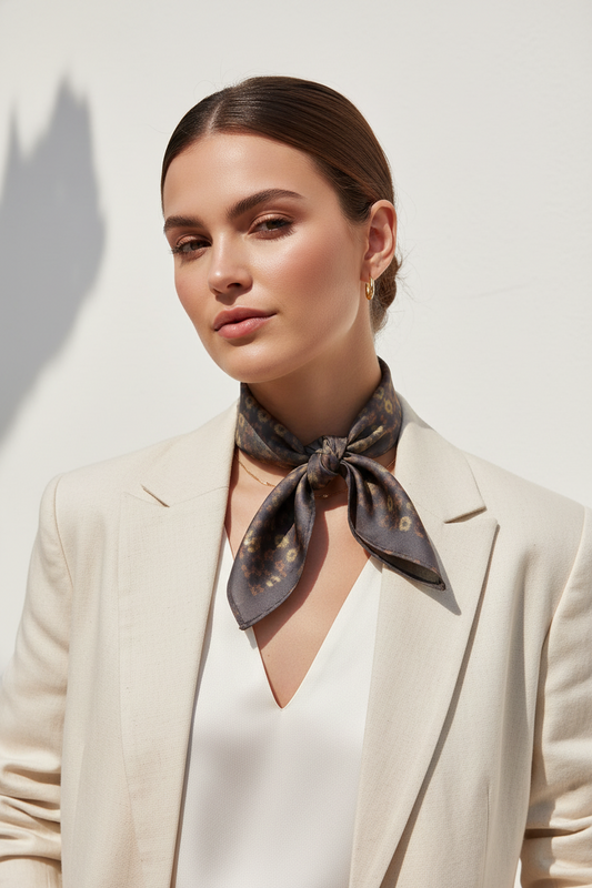 All-Over Print Bandana: Boho Head Scarf, Necktie, Armband