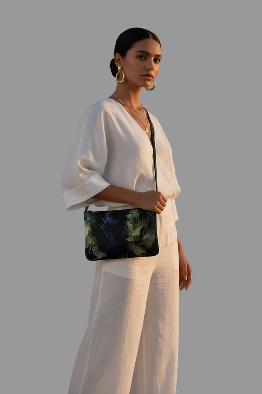 Midnight Bloom Crossbody: Your New Sidekick
