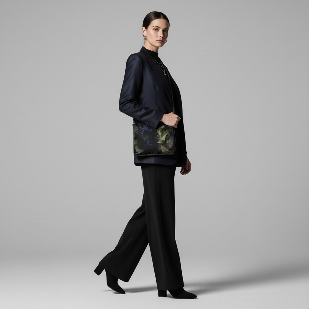 Midnight Bloom Crossbody: Your New Sidekick
