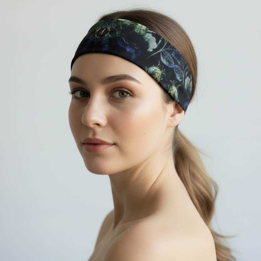 Midnight Bloom Headband: Crown Your Style Headband
