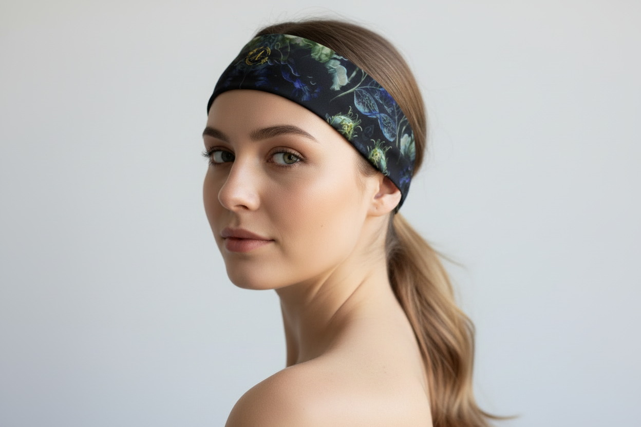 Midnight Bloom Headband: Crown Your Style Headband