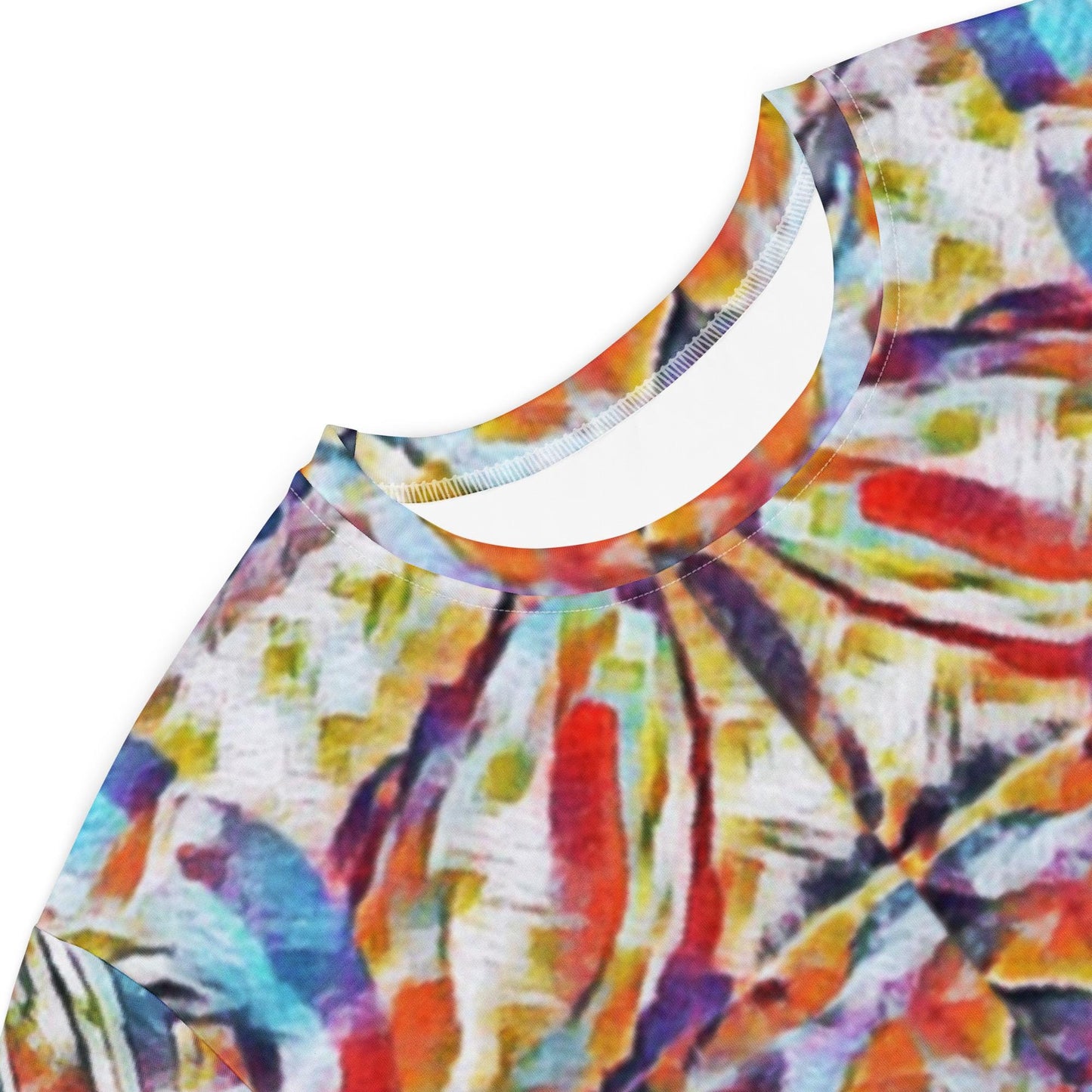 Multicoloured T-Shirt Dress: Vibrant Oversize Summer Top