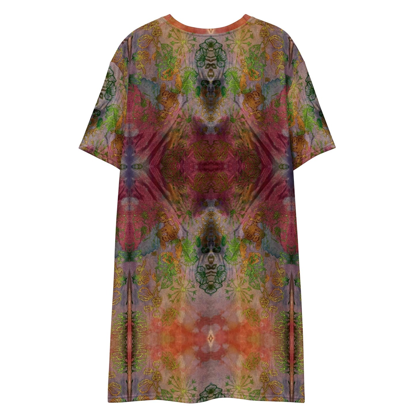 Oversized Polyester Spandex T-Shirt Dress