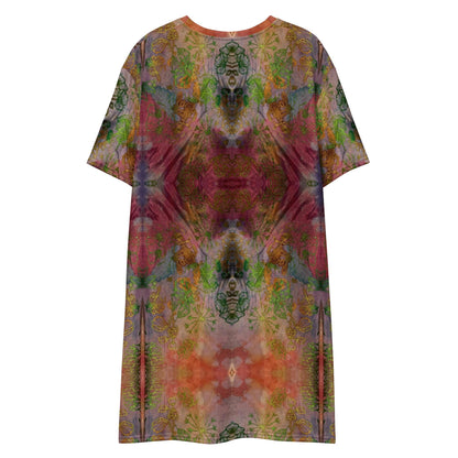 Oversized Polyester Spandex T-Shirt Dress