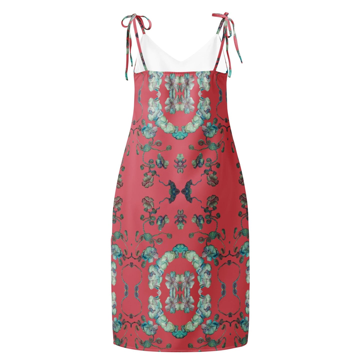 Elegant Floral Print Slip Dress | Summer Boho Midi Dress | Lightweight & Stylish for Warm Weather