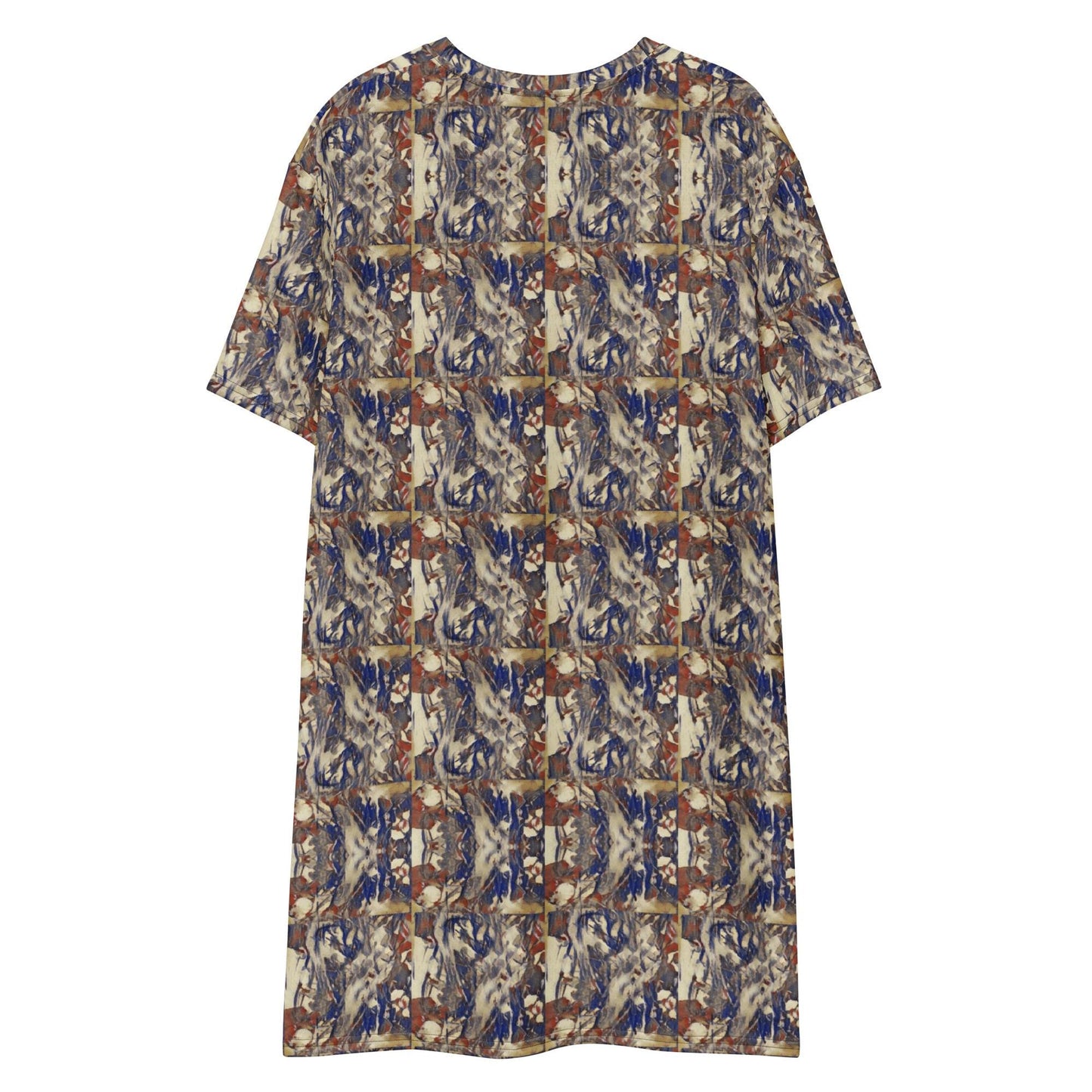 Abstract Print Dress – Plus Size Boho Chic Summer Outfit