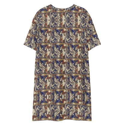 Abstract Print Dress – Plus Size Boho Chic Summer Outfit