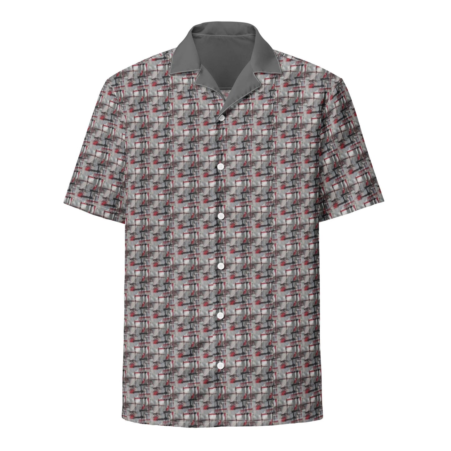 Vintage Patterned Button-Up Shirt – Bold & Breezy Summer Holiday Style