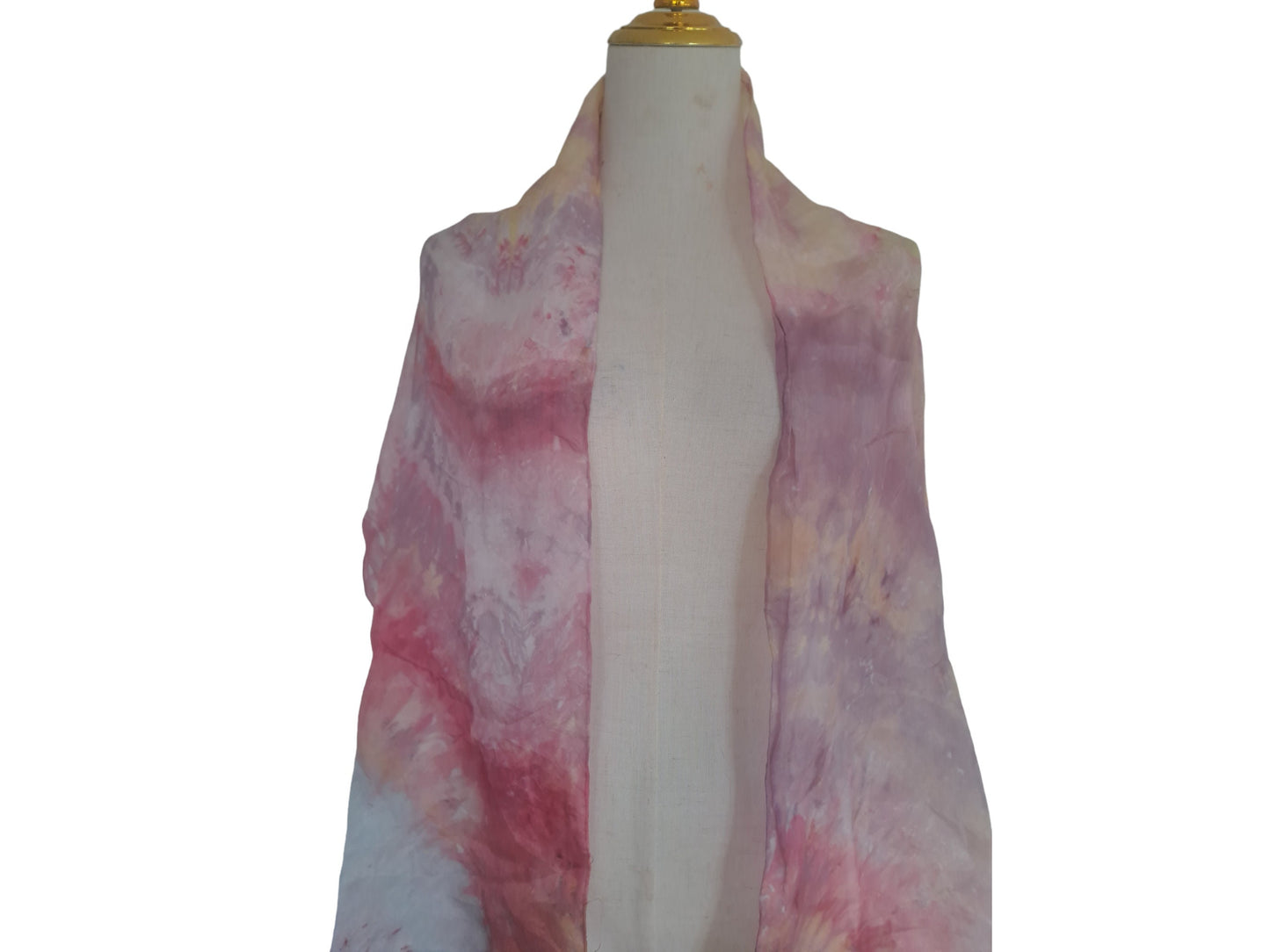 Handmade Pastel Pink Shawl: Long Fashionable Scarf