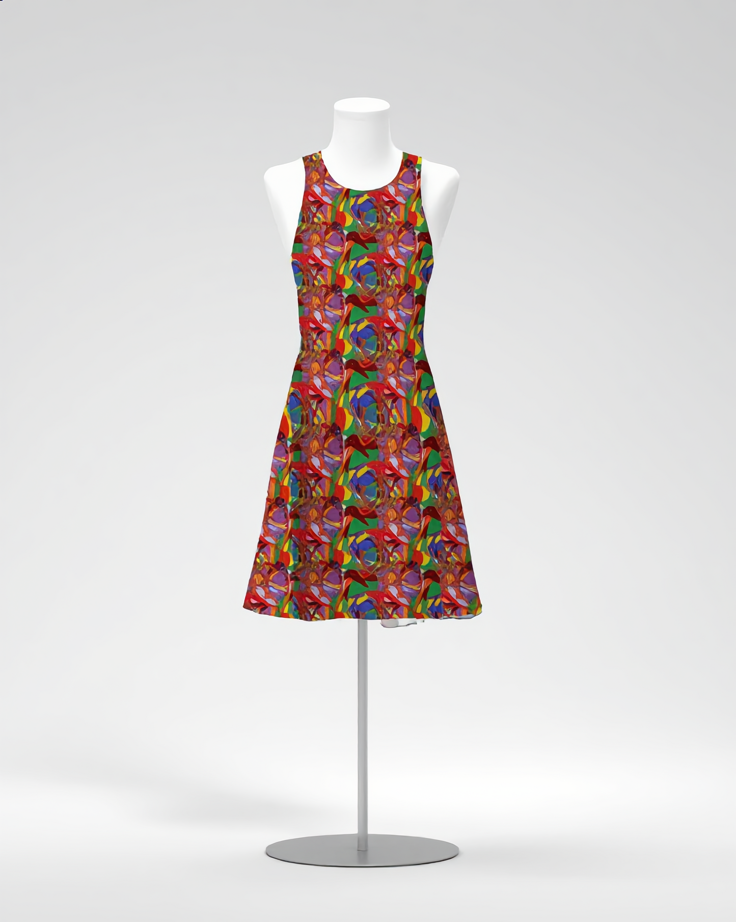 Colourful Kaleidoscope Women's Casual Dress