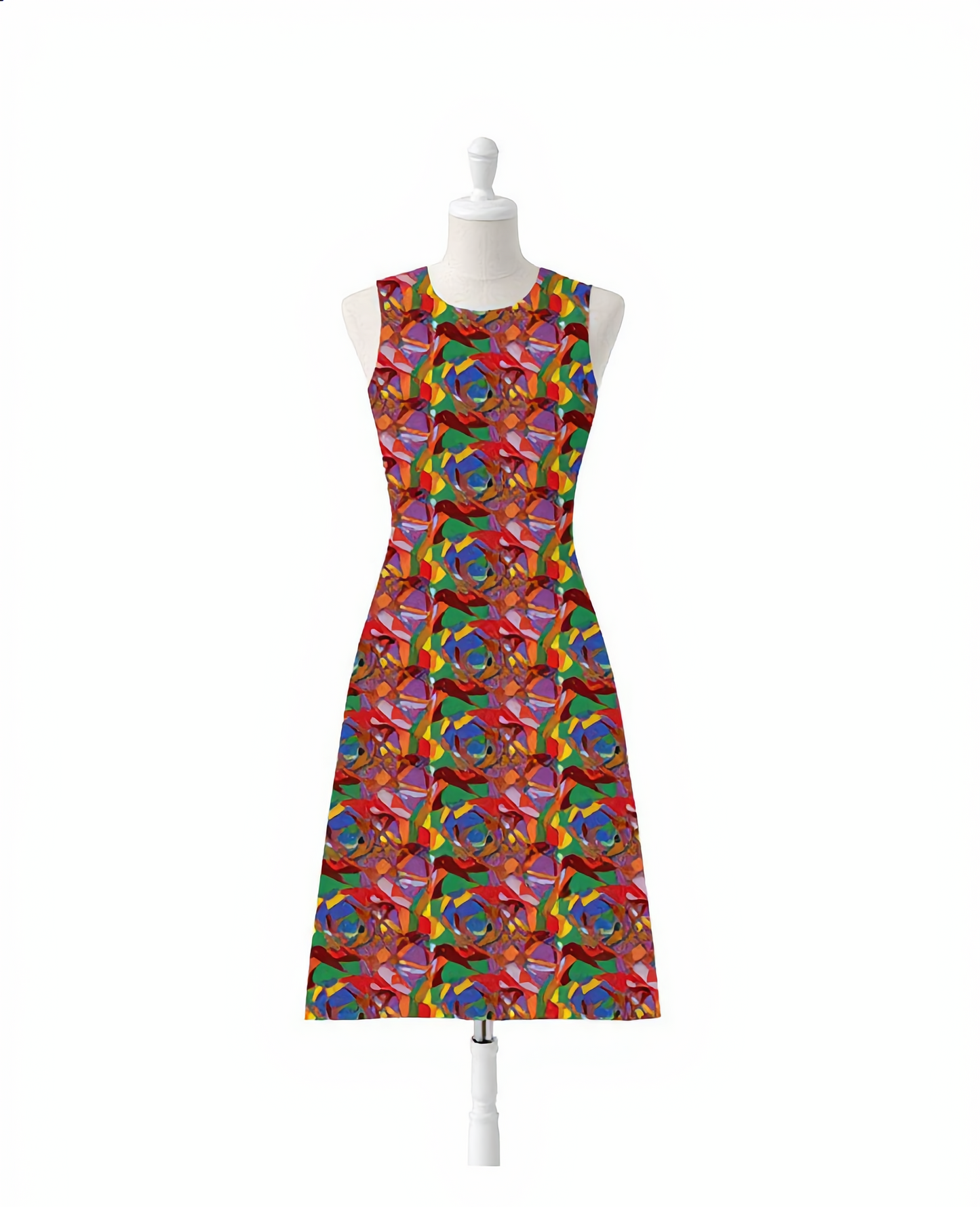 Colourful Kaleidoscope Women's Casual Dress