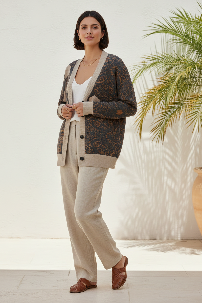 Knitted cardigan